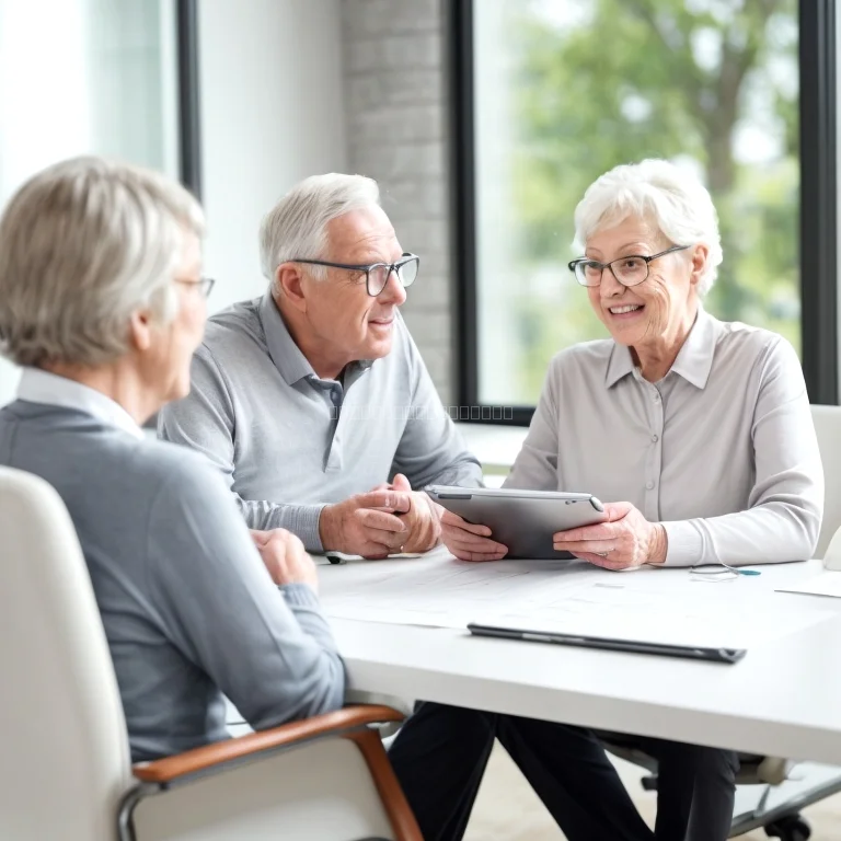 Senior coverage illustration